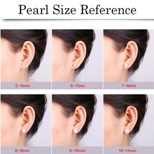 Fresh Water Pearl Studs 3 - 7mm