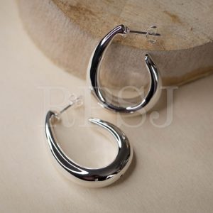 Tear Drop Shape Hoop