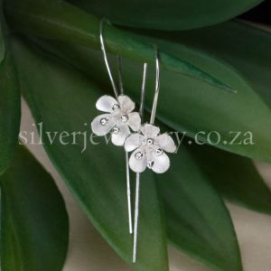 Silver Blossom 11 X 24 mm