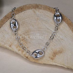 Spaced Gucci Link Bracelet